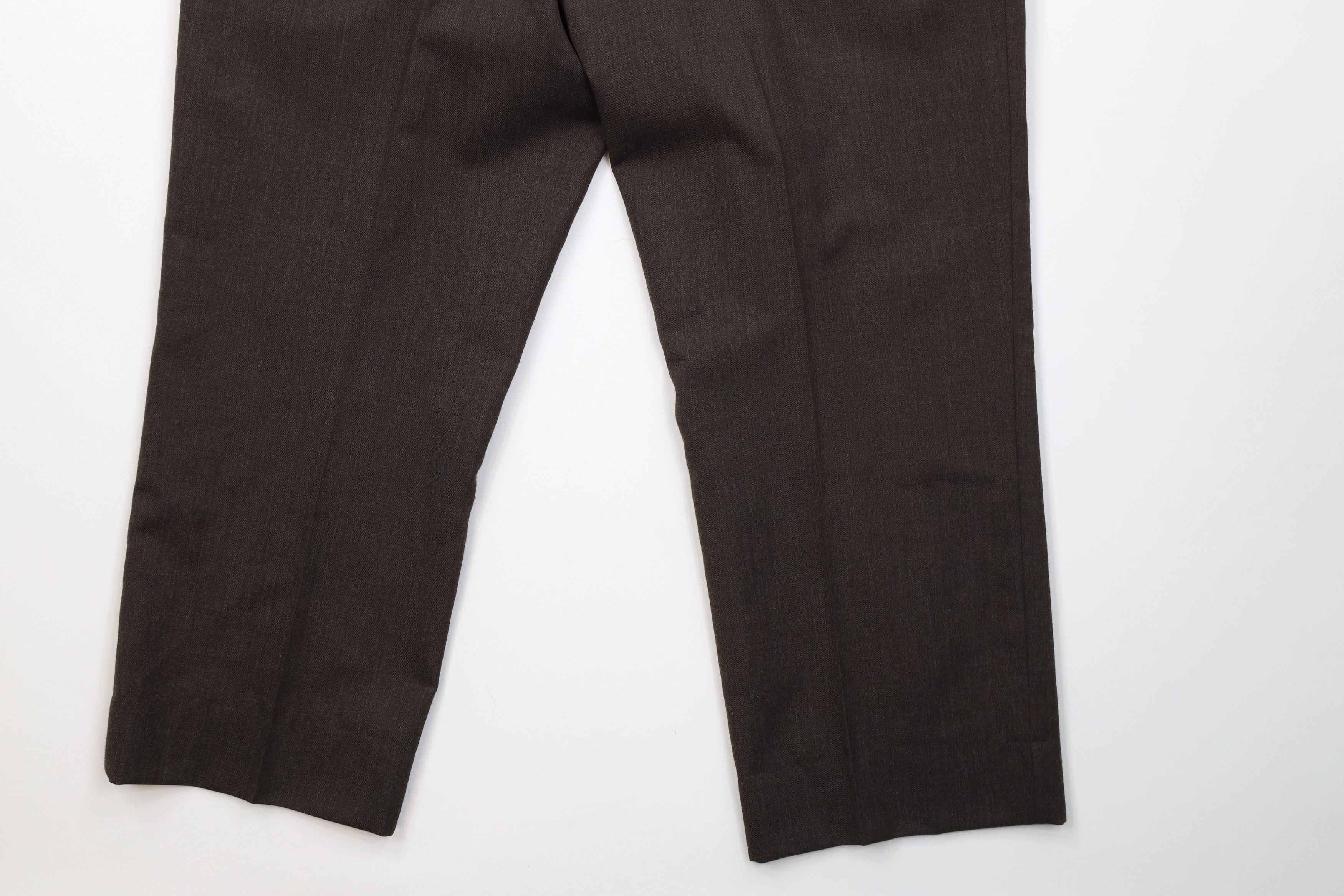 Vintage Vintage 70s Streetwear Wool Knit Wide Leg Chino Pants USA Size US 34 / EU 50 - 13 Thumbnail