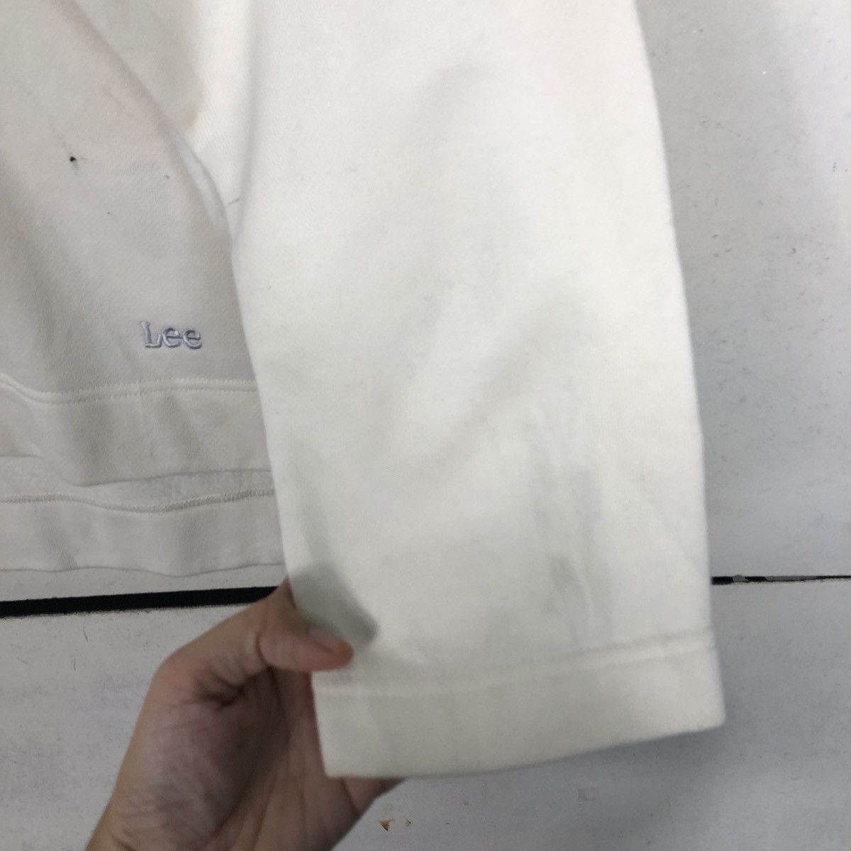 Japanese Brand 📌Vintage Lee Half Zipper Anorak Sweatshirt Collar Size US L / EU 52-54 / 3 - 15 Thumbnail
