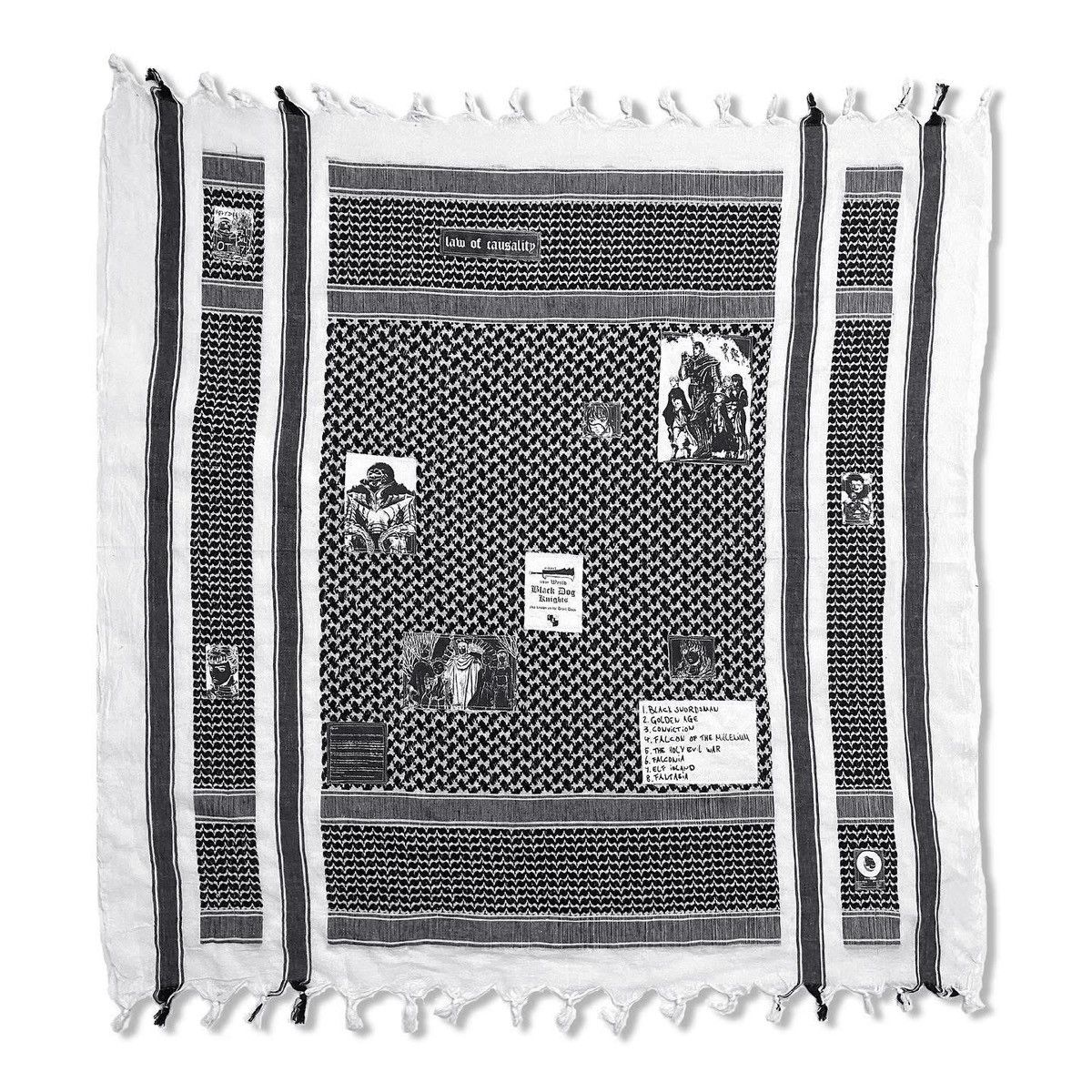 Rough Simmons Rough Simmons Berserk Patched Keffiyeh Size ONE SIZE - 1 Thumbnail
