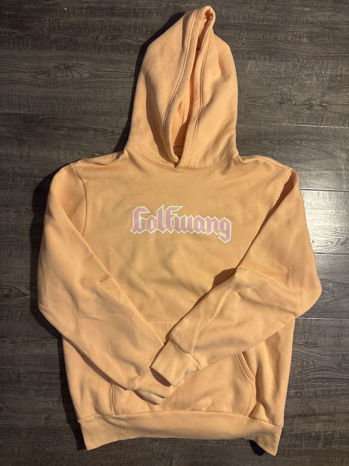 Golf Wang Peach, Golfwang script hoodie Size US L / EU 52-54 / 3 - 1 Thumbnail