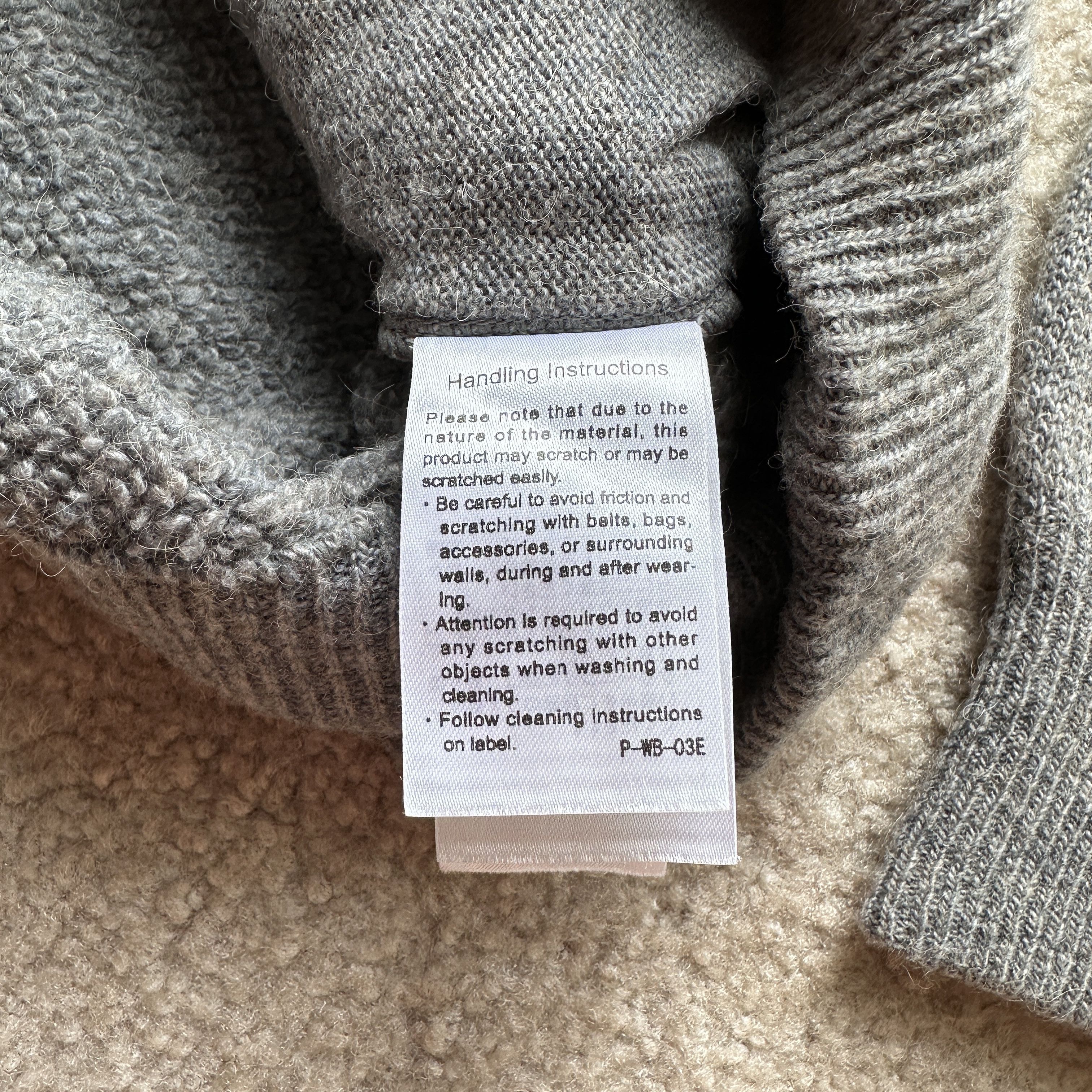 Batoner Batoner 100% Camel Knit Sweater Grey 1/2 Zip Collared Zip Up Size US M / EU 48-50 / 2 - 14 Thumbnail