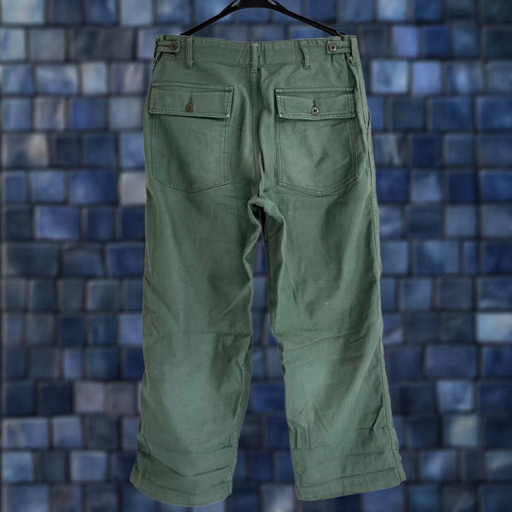 Engineered Garments Engineered Garments Baker Pants Men Cotton Green M Regular Size M Navy? Size US 31 - 1 Thumbnail