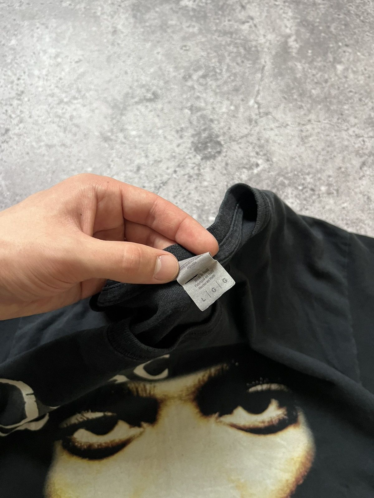 Rap Tees Vintage 2Pac rap shirt crazy Tupac Shakur y2k streetwear Size US L / EU 52-54 / 3 - 4 Thumbnail