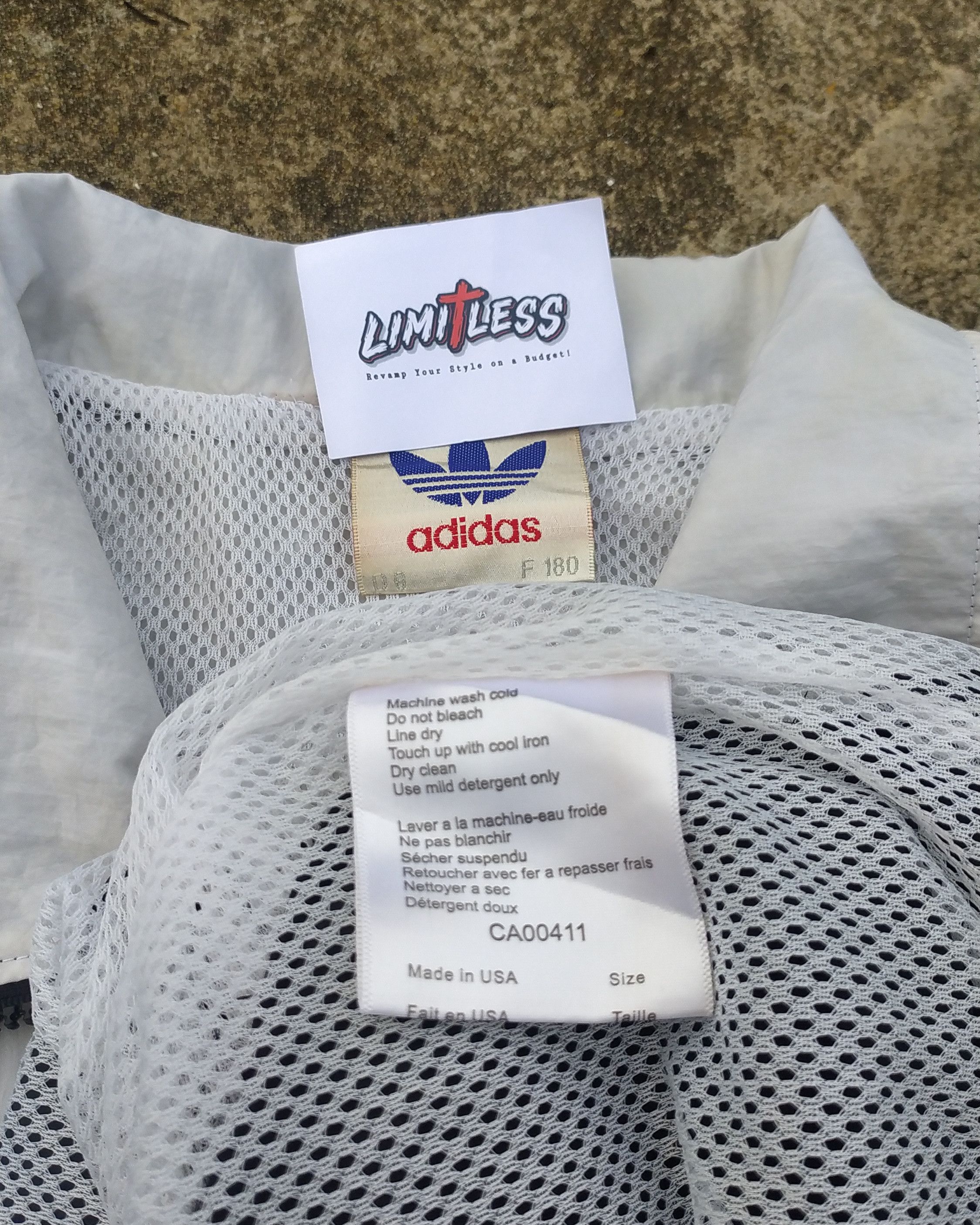 Adidas Windbreakers Adidas Trifoil Big Size Size US L / EU 52-54 / 3 - 6 Thumbnail