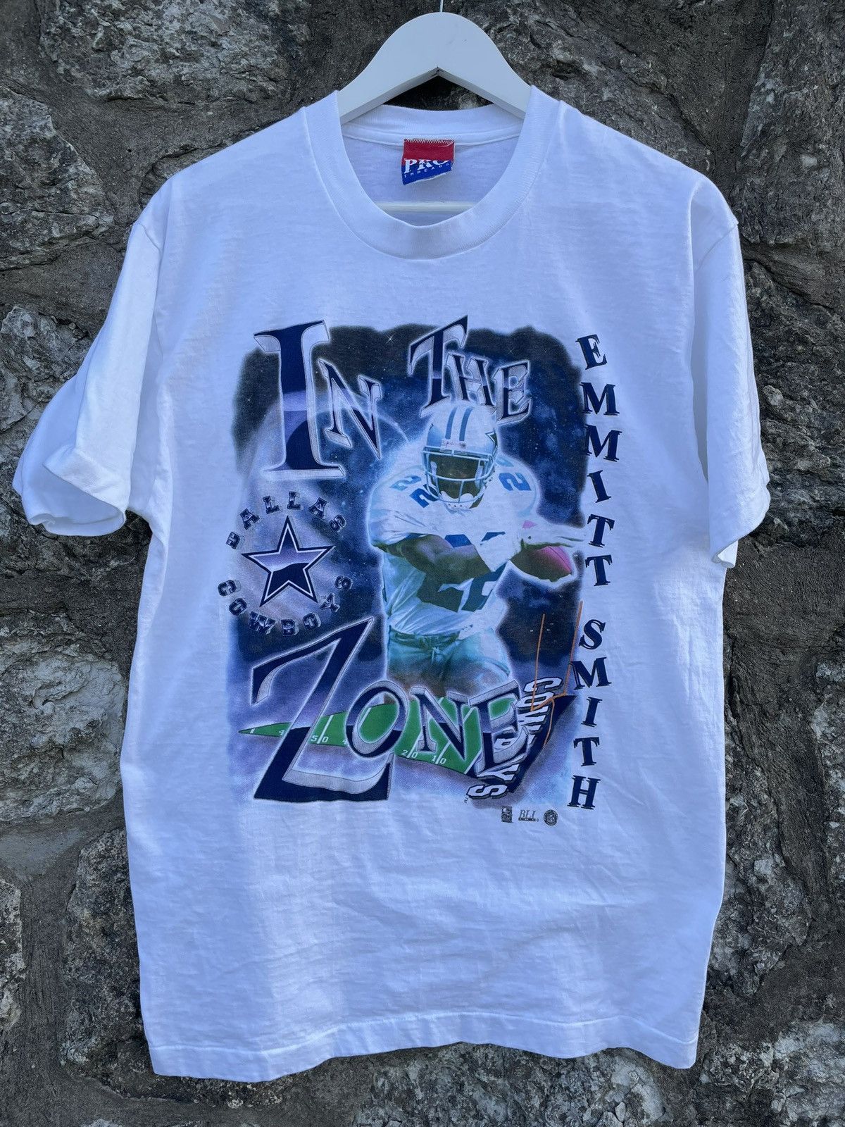 NFL × Vintage Vintage Emmitt Smith Dallas Cowboys In The Zone Tee XL Size US XL / EU 56 / 4 - 1 Thumbnail