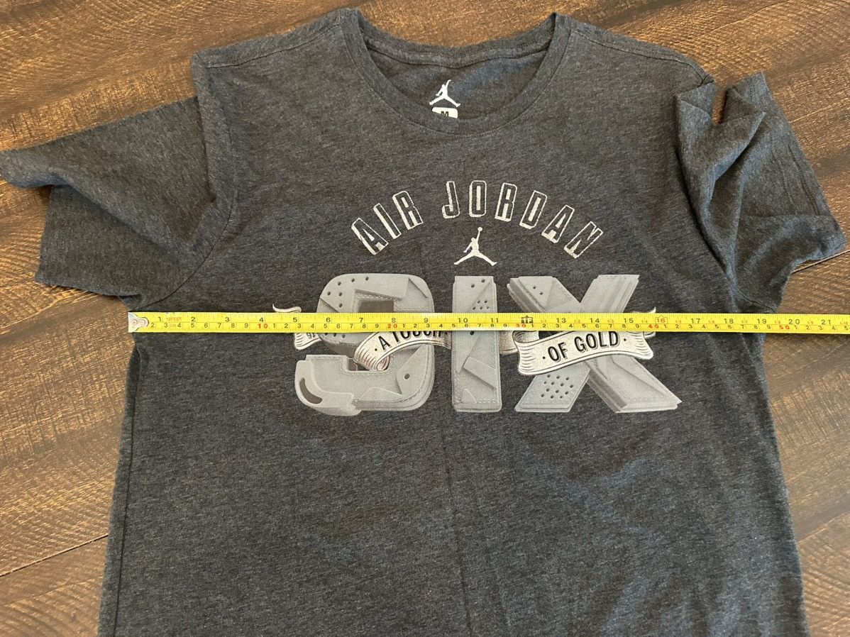 Nike NWOT Nike Air Jordan T-Shirt Touch of Gold-Size Medium Size US M / EU 48-50 / 2 - 4 Thumbnail