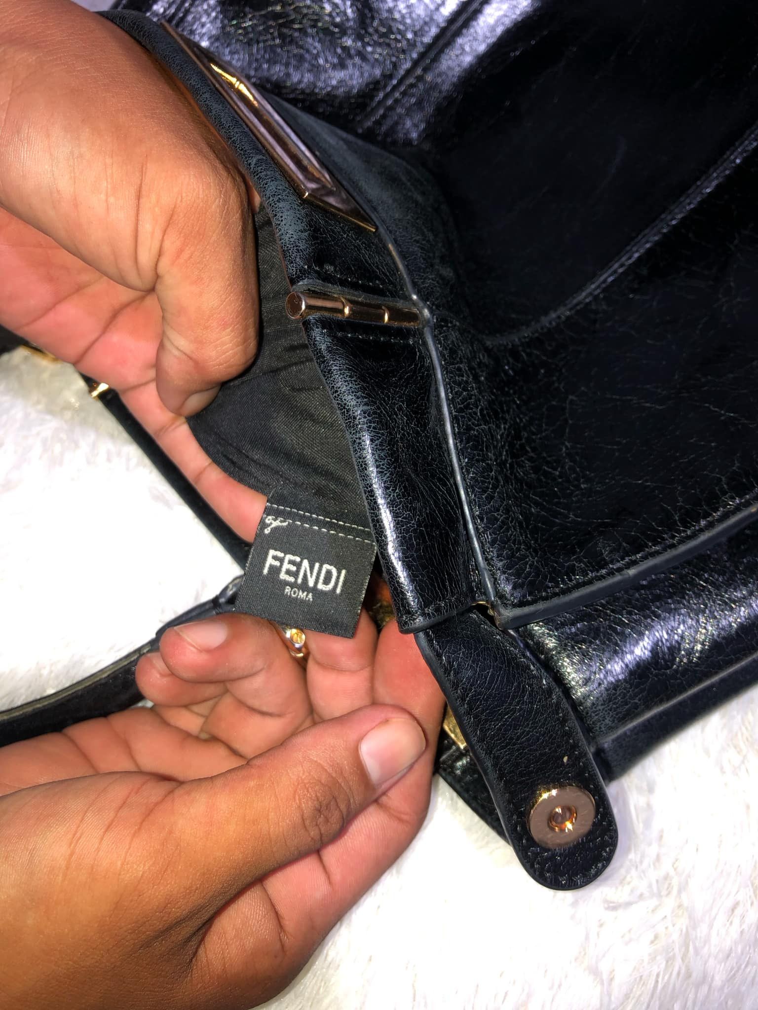 Fendi Fendi Peekabo Tote Bag Size ONE SIZE - 4 Thumbnail