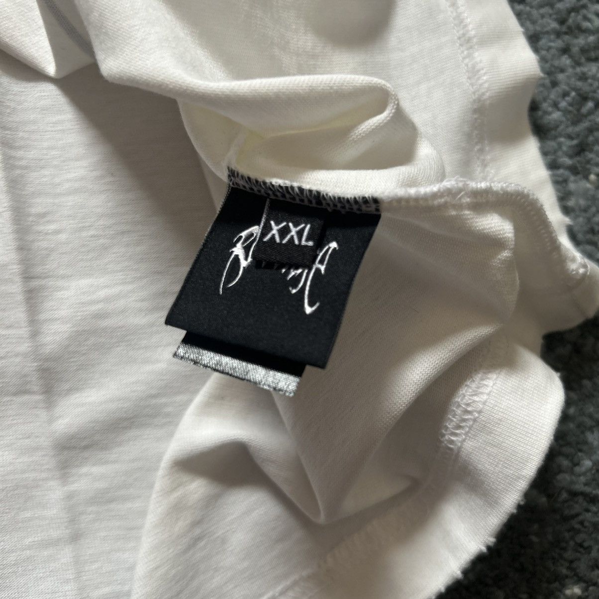 Revenge SPLiT “UNTiTLED” SHOWCASE ONE BLACK FLAG DiSTRESSED BOXY TEE Size US XXL / EU 58 / 5 - 10 Thumbnail