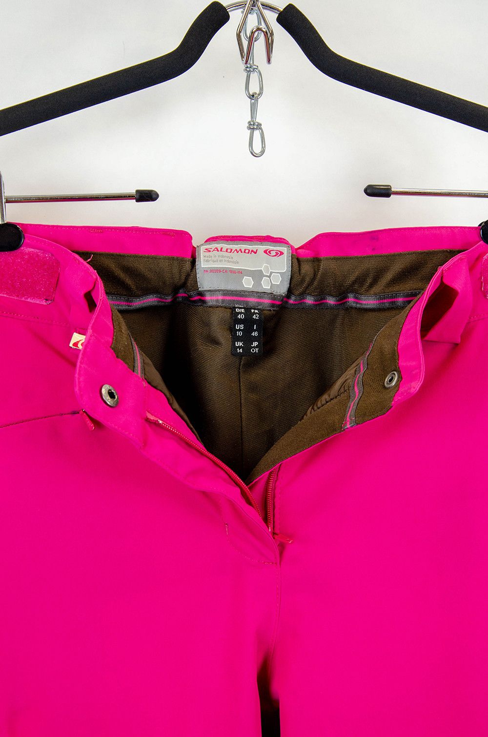 Salomon Salomon Women Ski Snow Pants – Size US 10 Size 32" / US 10 / IT 46 - 9 Thumbnail