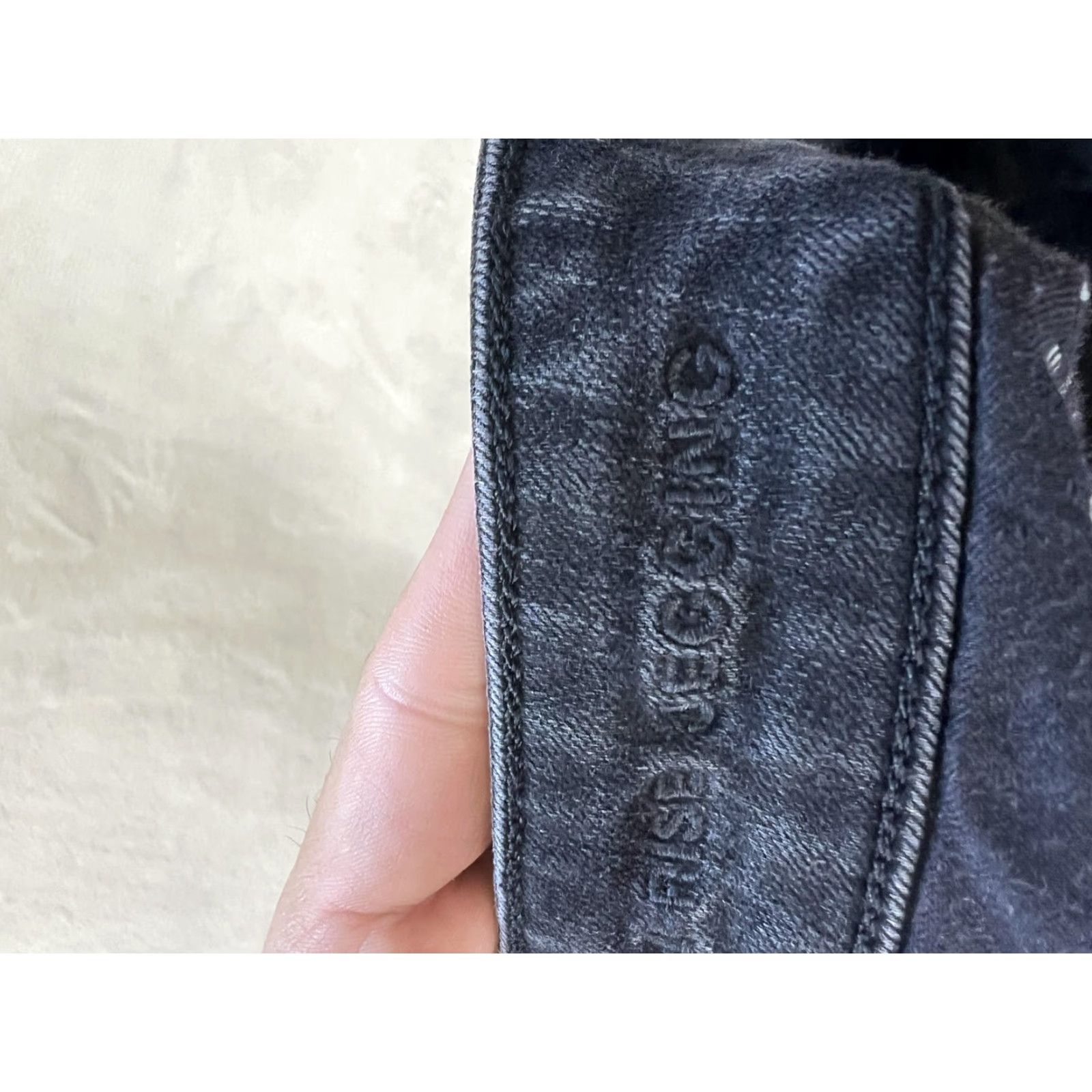 American Eagle Outfitters American Eagle Dream Jean Jegging Jeans Womens 6 Black Dark Wash Stretch Denim Size 28" / US 6 / IT 42 - 7 Thumbnail