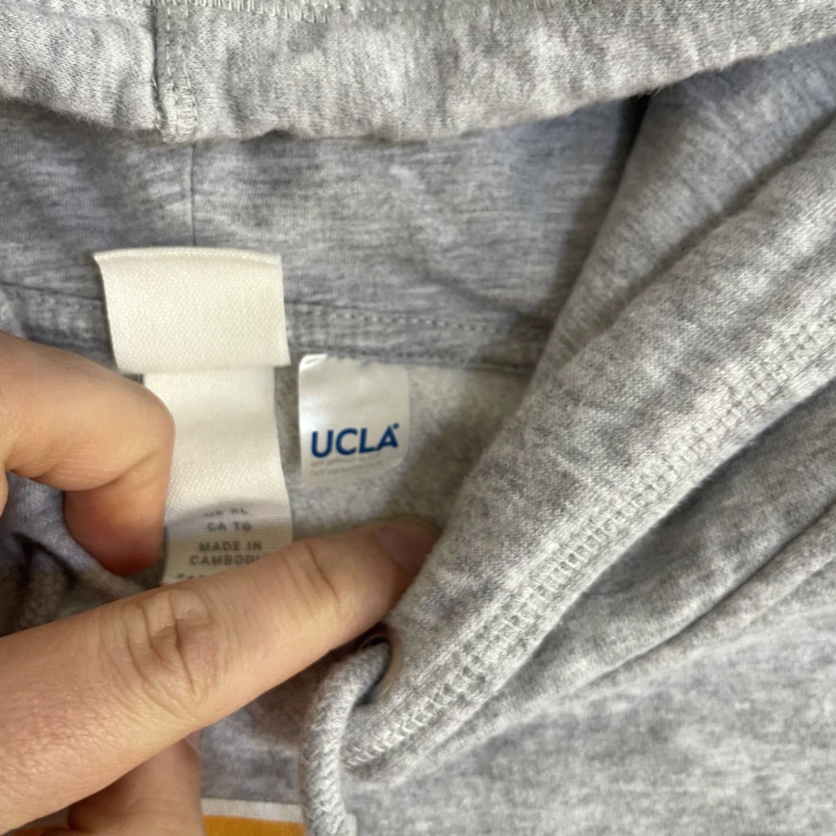 H&M UCLA H&M Hoodie Women's XL Gray Pullover College BOXY Bruins Basketball Y2K Womens Size XL / US 12-14 / IT 48-50 - 5 Thumbnail
