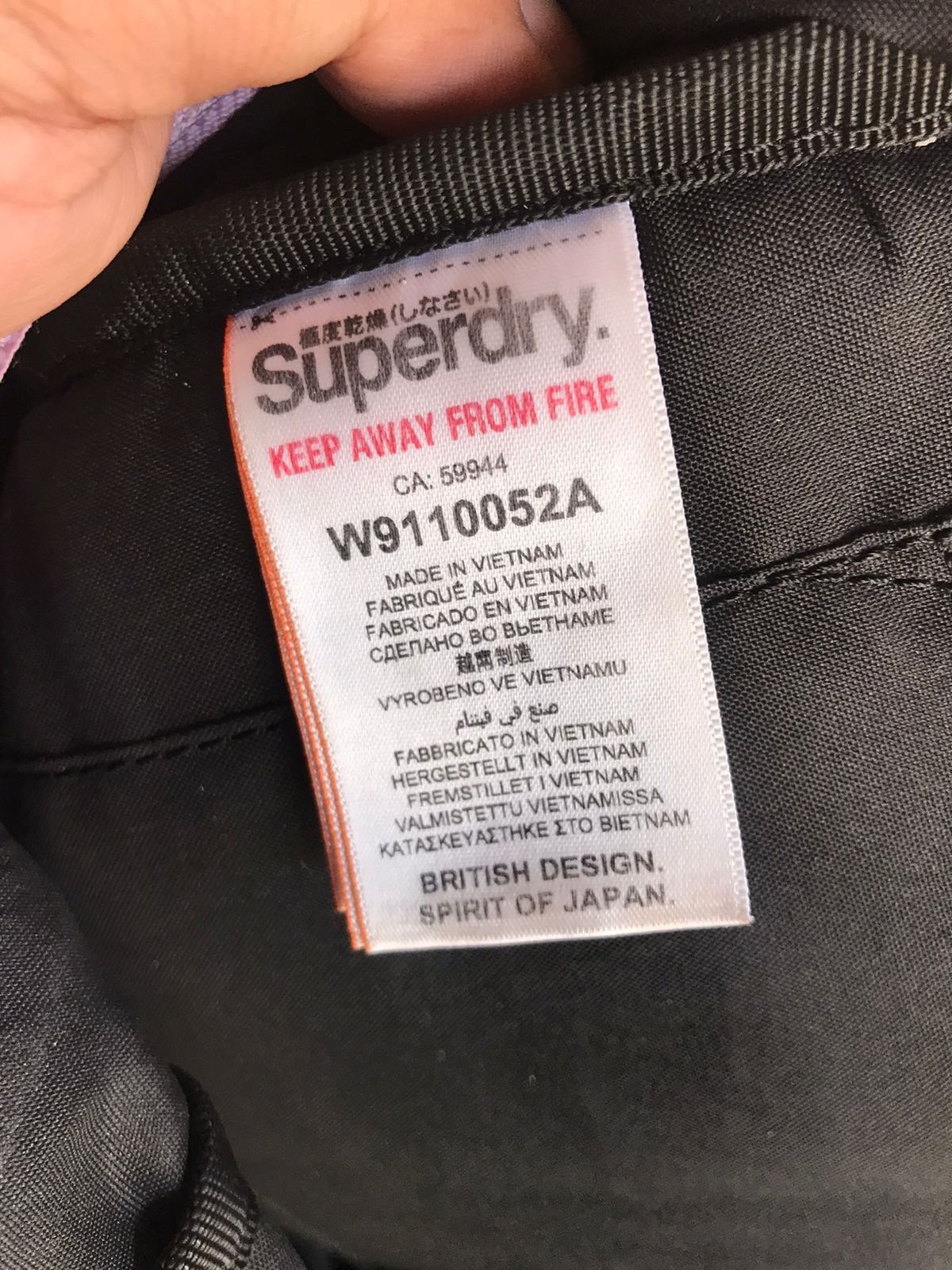Superdry PERPLE COLOR SUPERDRY BACKPACK Size ONE SIZE - 5 Thumbnail