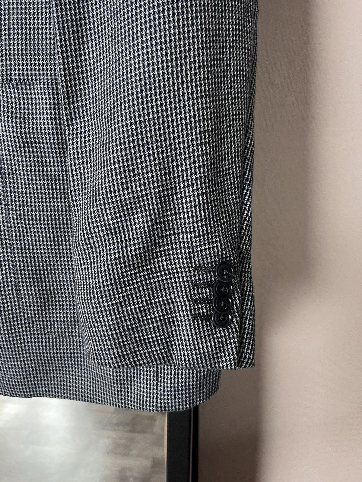Ermenegildo Zegna Ermenegildo Zegna Cotton/Cashmere Blazer 7-54R Size 54R - 4 Thumbnail