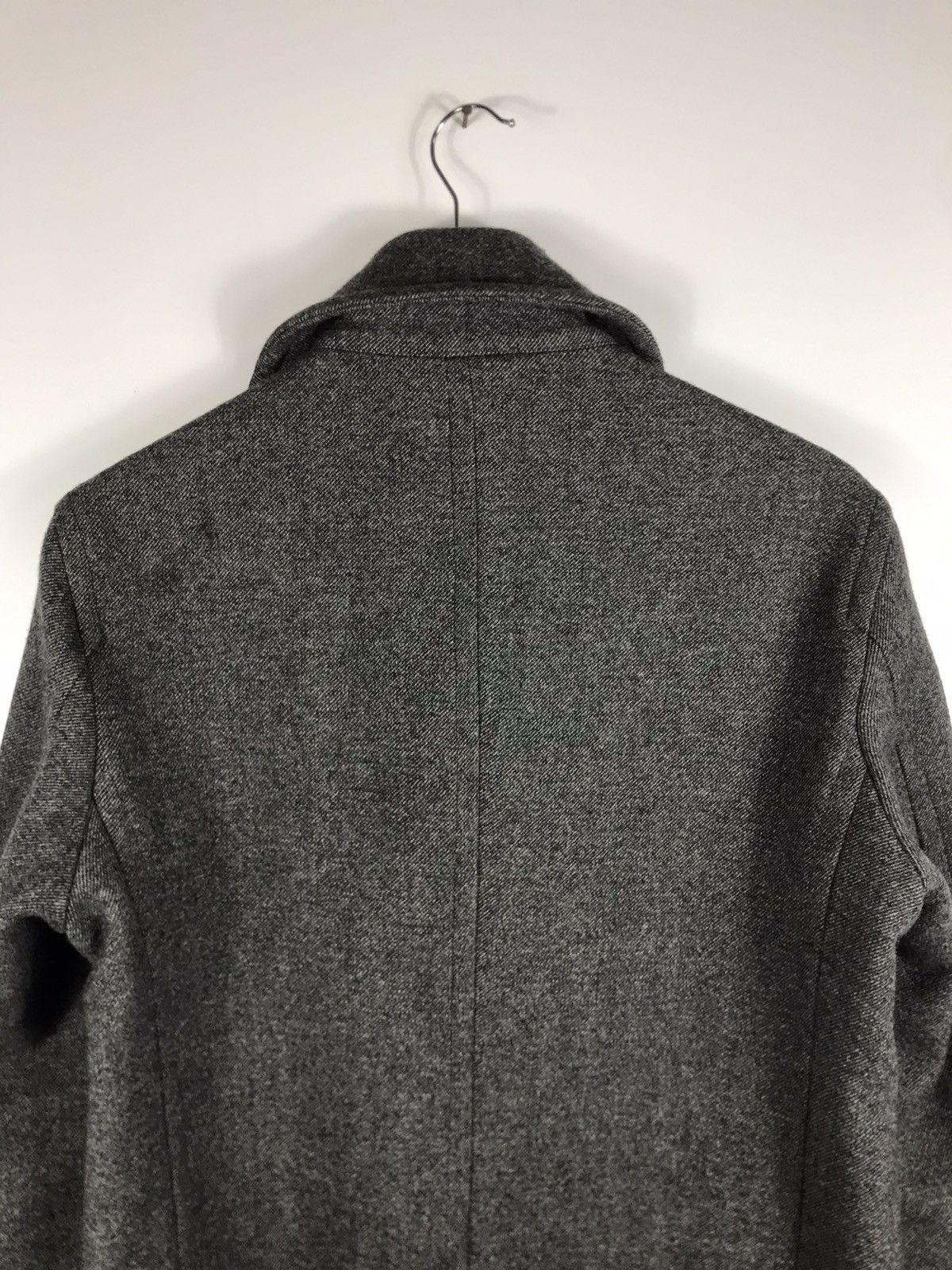 Edifice Japan 🔥417 Edifice Wool Doule Breast Peacoat Jacket Size US L / EU 52-54 / 3 - 16 Thumbnail