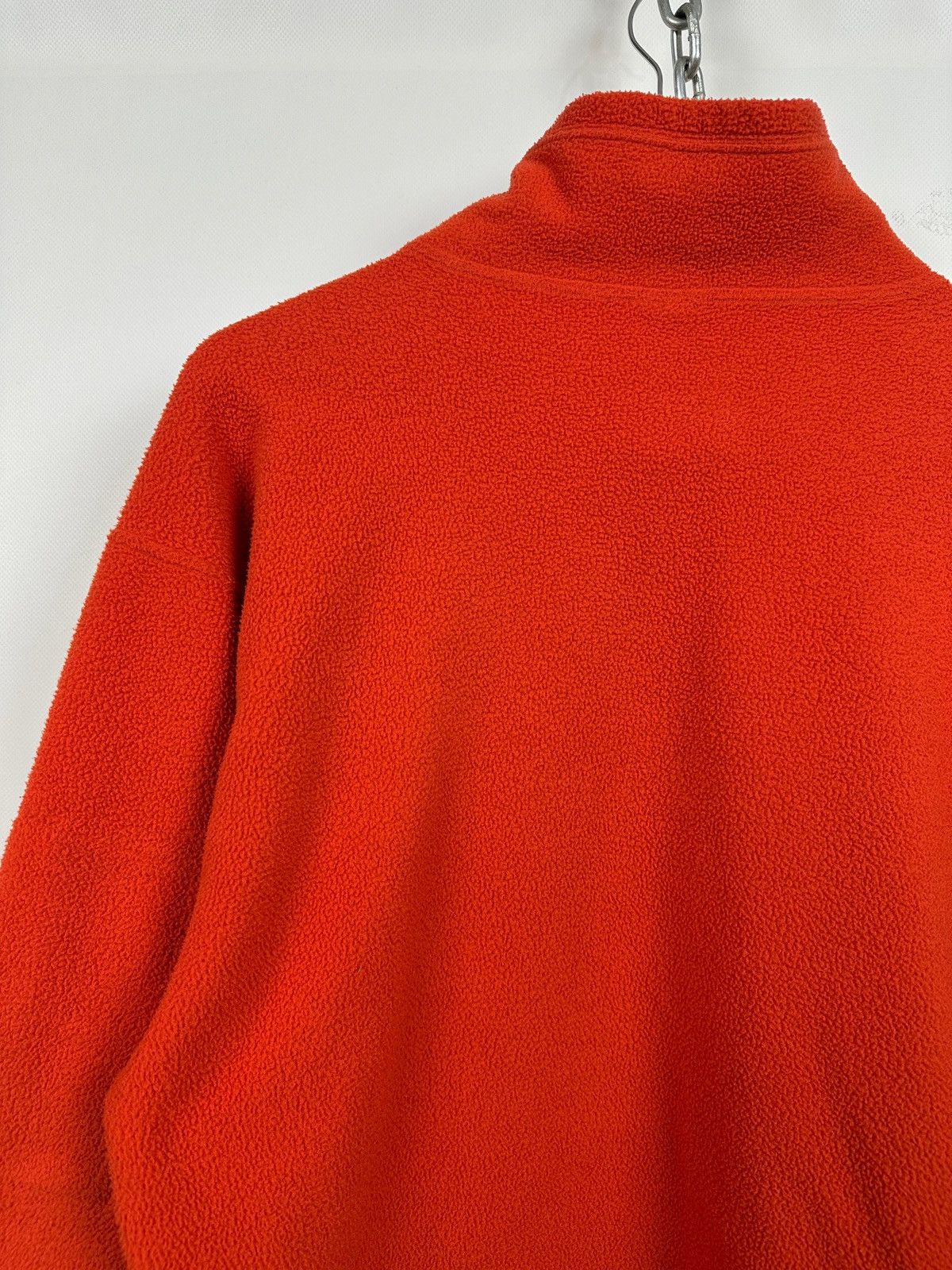 Nike 90s Vintage Nike Center Big Logo Fleece Half Neck Jacket Size US S / EU 44-46 / 1 - 19 Thumbnail