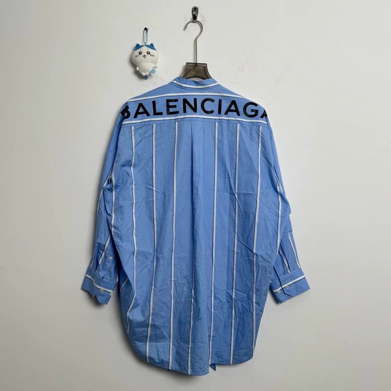 Balenciaga Balenciaga size 36 Blue striped shirt size 36 Size S / US 4 / IT 40 - 3 Thumbnail