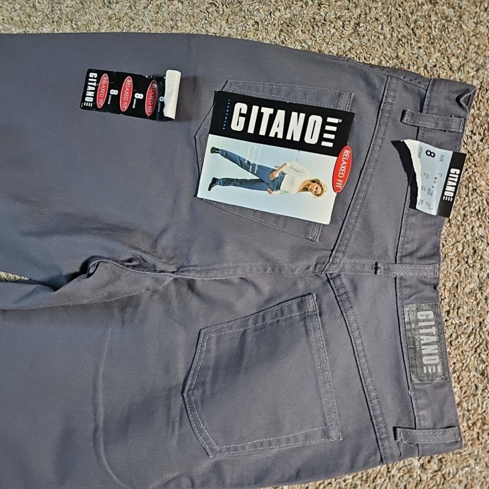 Other Gitano Relaxed Fit Sz 8 Average Jeans NWT NWD Size 30" / US 8 / IT 44 - 4 Thumbnail