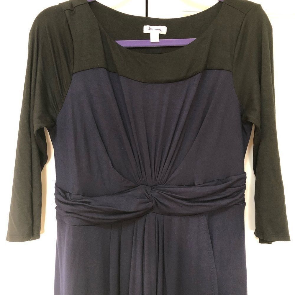 NBDN Nobrandedon A Pea in the Pod Faux-wrap Maternity Dress Size L / US 10 / IT 46 - 6 Thumbnail