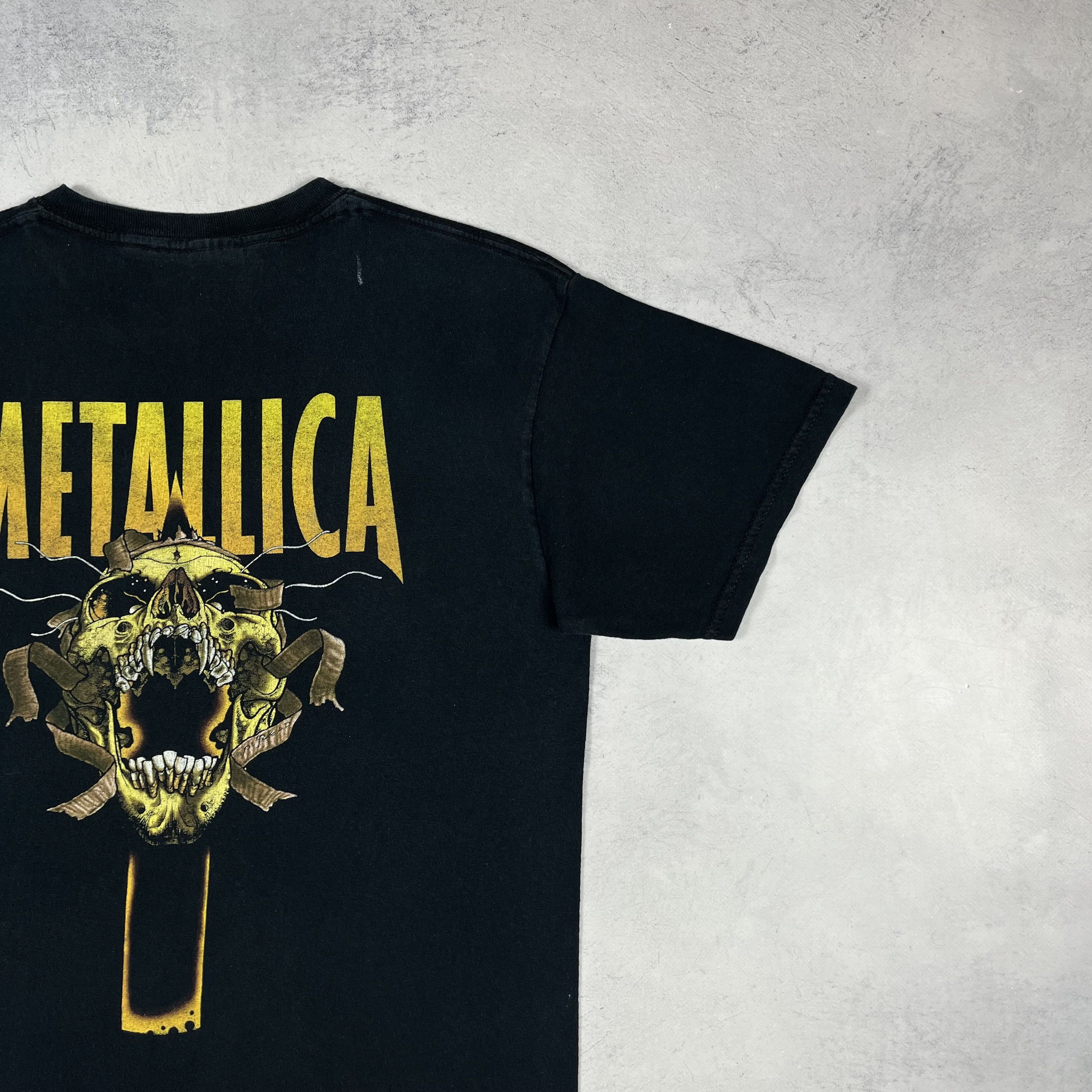 Band Tees Vintage Metallica Pushead Rare Rock Band T Shirt 00’s Size US M / EU 48-50 / 2 - 18 Thumbnail