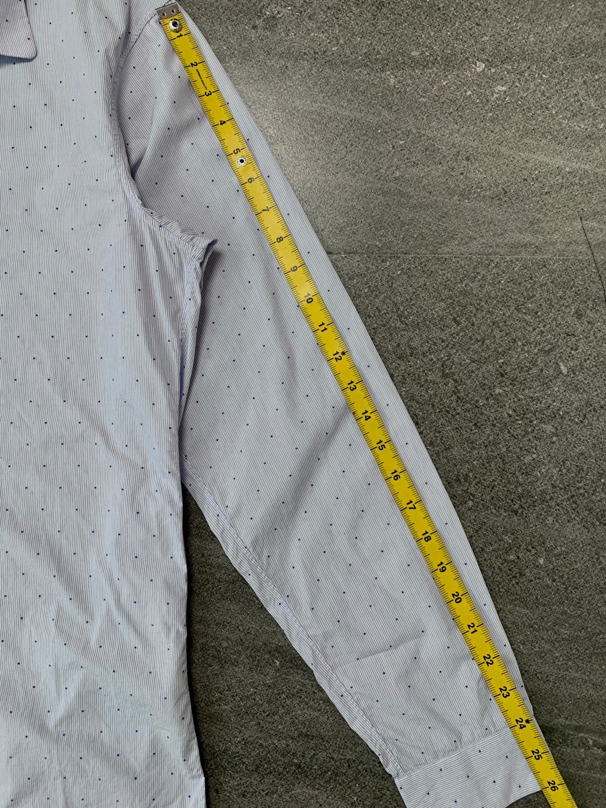 Jil Sander FREE IMPORT TAX 2000s Mini Polkadot Shirt “Tailor Made” Size US M / EU 48-50 / 2 - 14 Thumbnail