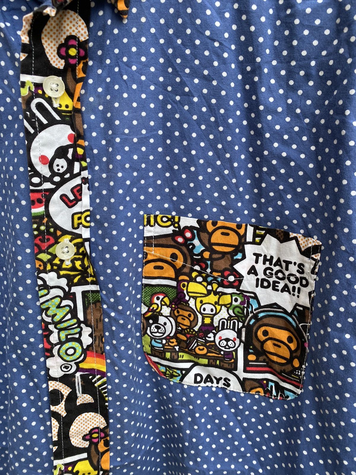 Bape 2008 Bape Baby Milo all logo Size US XL / EU 56 / 4 - 5 Thumbnail