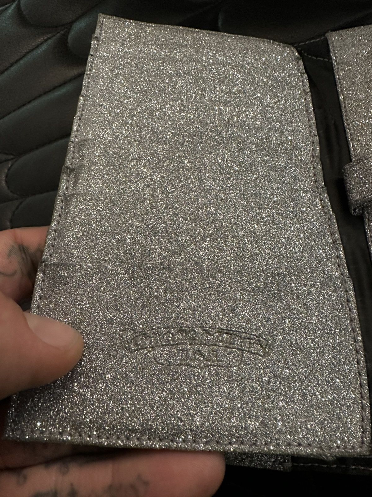 Chrome Hearts Chrome Hearts 1/1 GLITTER CROSS PATCH WALLET Size ONE SIZE - 5 Thumbnail
