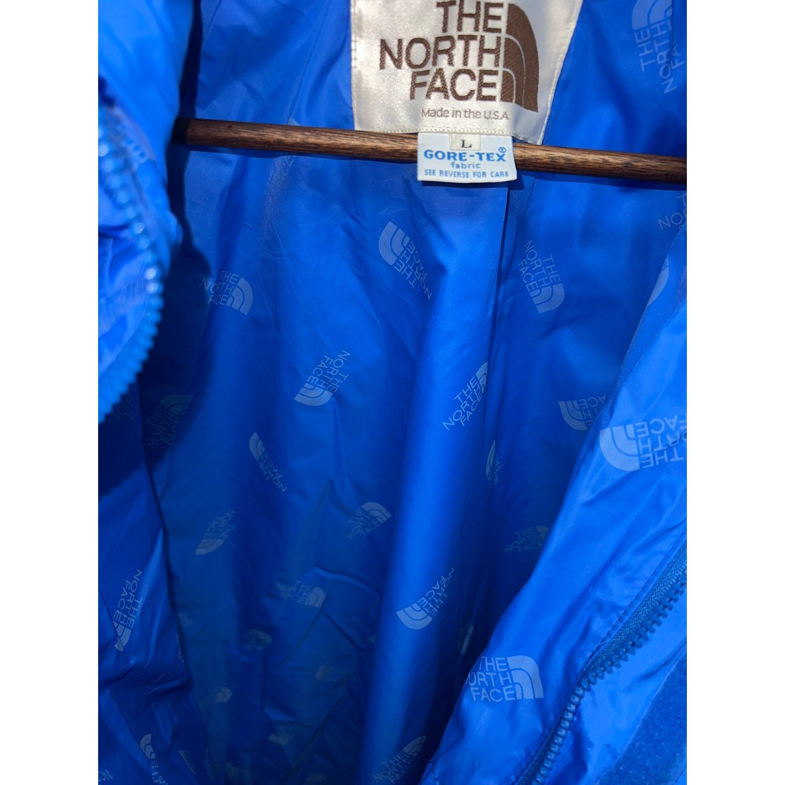 The North Face Vintage North Face Gore Tex Jacket USA Made Blue Full Zip L Size US L / EU 52-54 / 3 - 7 Thumbnail