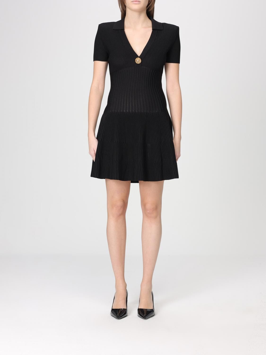 Balmain Balmain Dress Woman Black Size S / US 4 / IT 40 - 1 Thumbnail