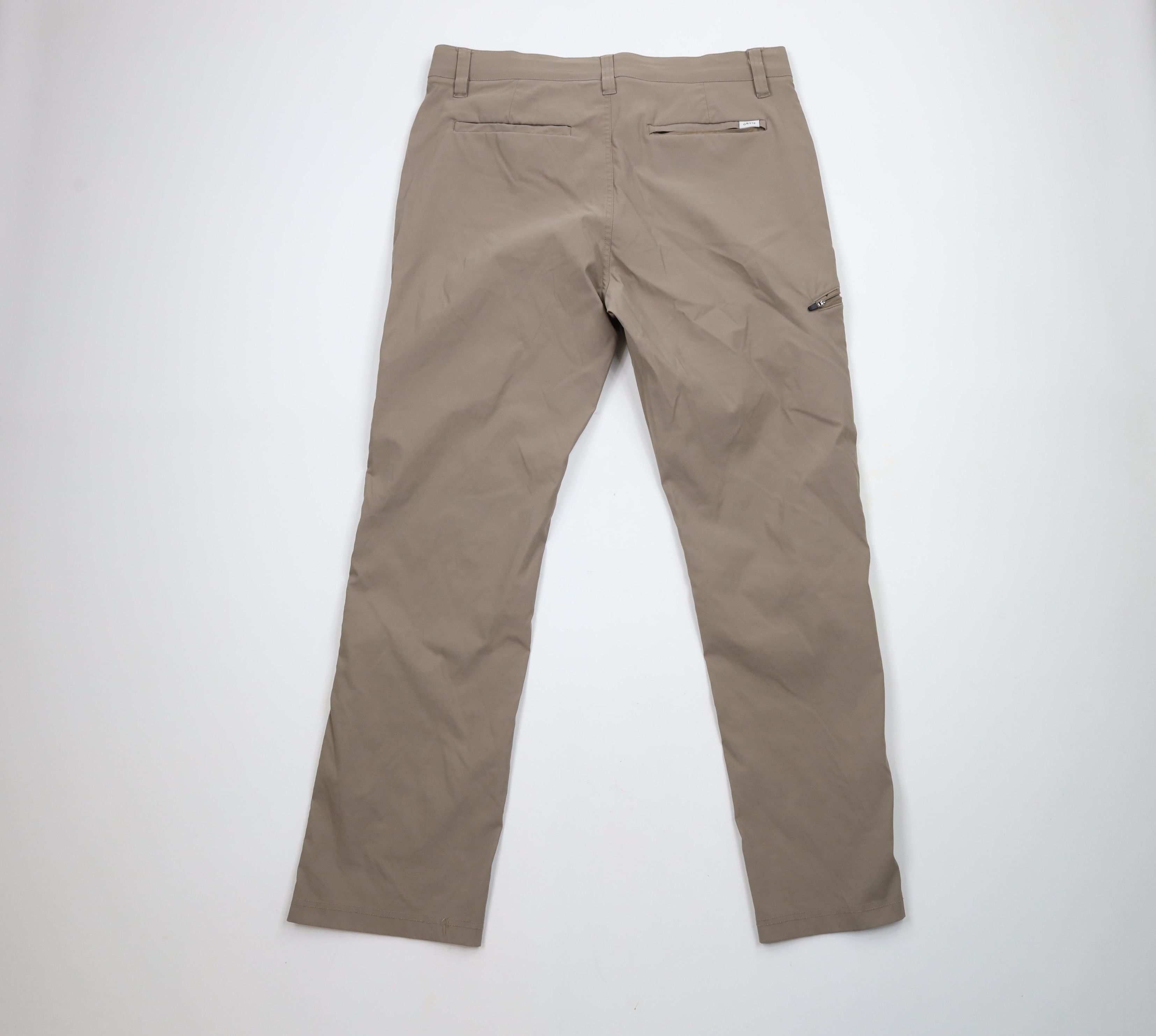 Orvis × Vintage Orvis Tech Stretch Outdoor Hiking Chino Pants Beige Size US 34 / EU 50 - 8 Thumbnail