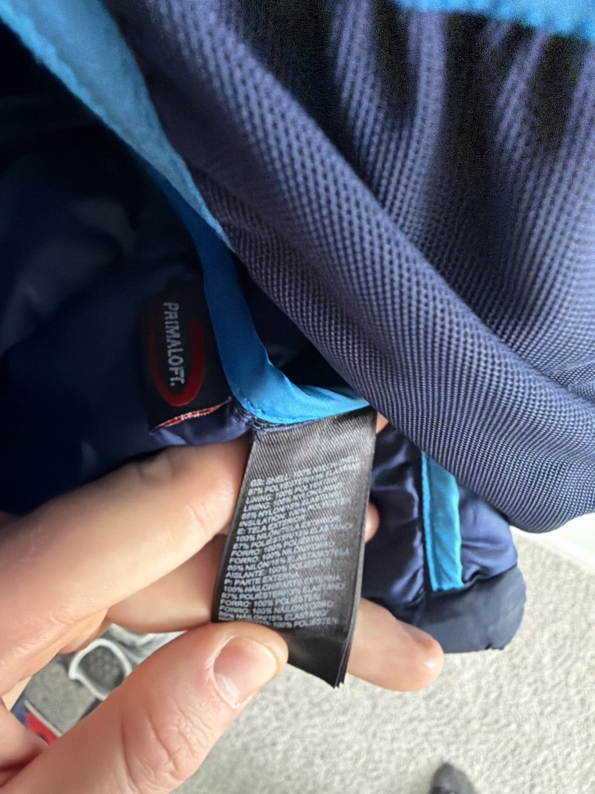 The North Face Black / Blue North Face Packable Jacket Size US L / EU 52-54 / 3 - 3 Thumbnail