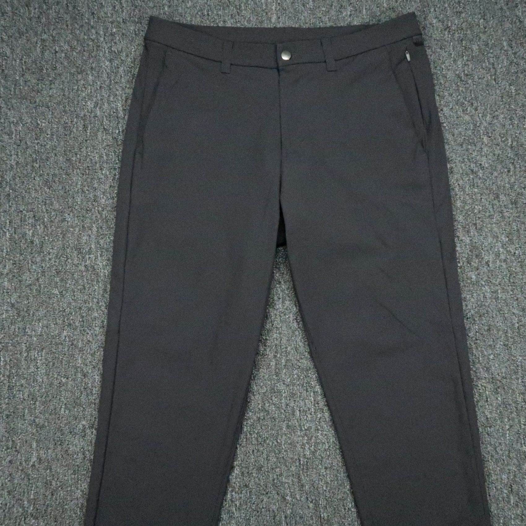 Lululemon Lululemon Mens Pants Slim Grey Zip Pocket - Vintage Size US 34 / EU 50 - 2 Thumbnail