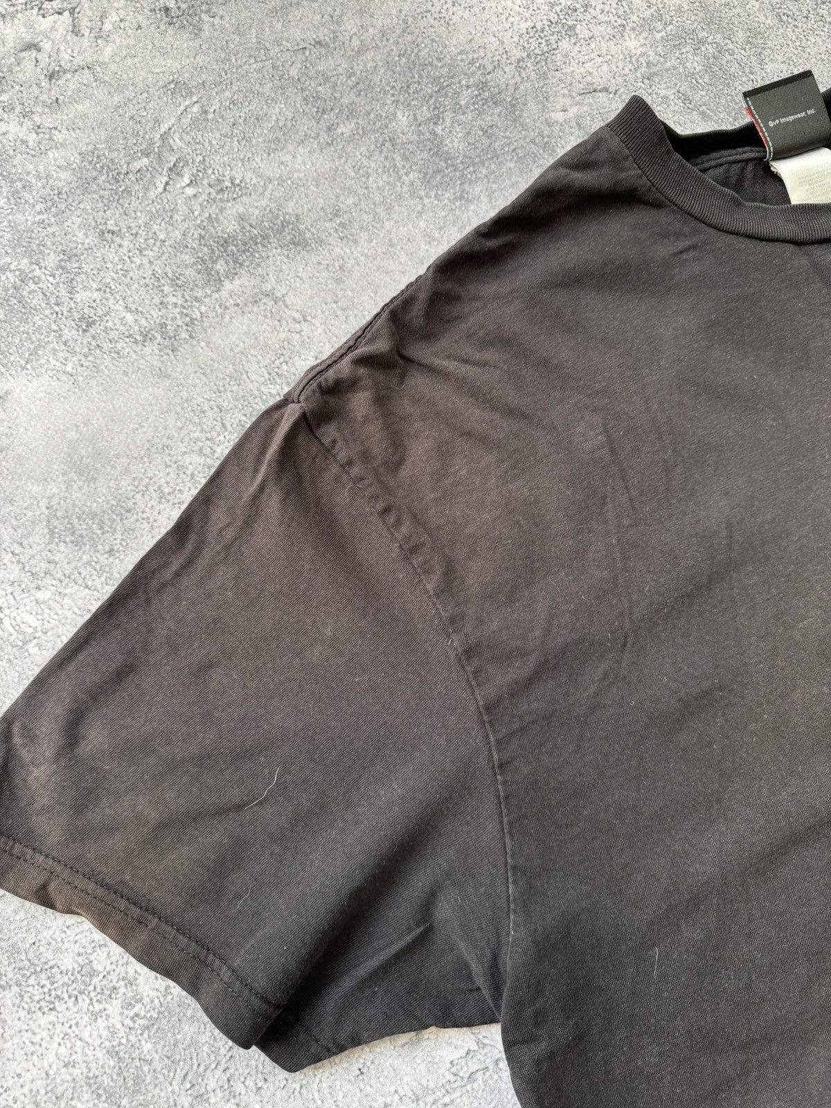 Harley Davidson × Vintage Vintage Harley Davidson Black Faded T-Shirt Size US XL / EU 56 / 4 - 7 Thumbnail