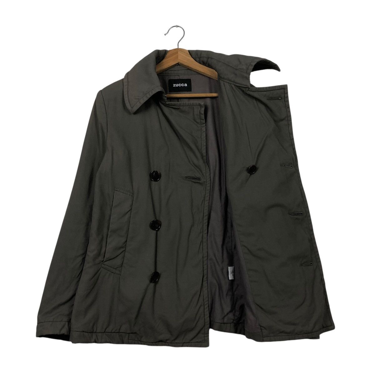 Issey Miyake 🔥VINTAGE CROPPED PUFFER LIGHT JACKET ZUCCA FABRIC OF JAPAN Size M / US 6-8 / IT 42-44 - 12 Thumbnail