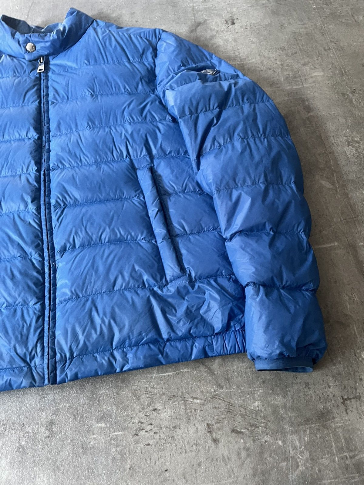 Prada Prada blue light puffer jacket logo rare Size US M / EU 48-50 / 2 - 5 Thumbnail