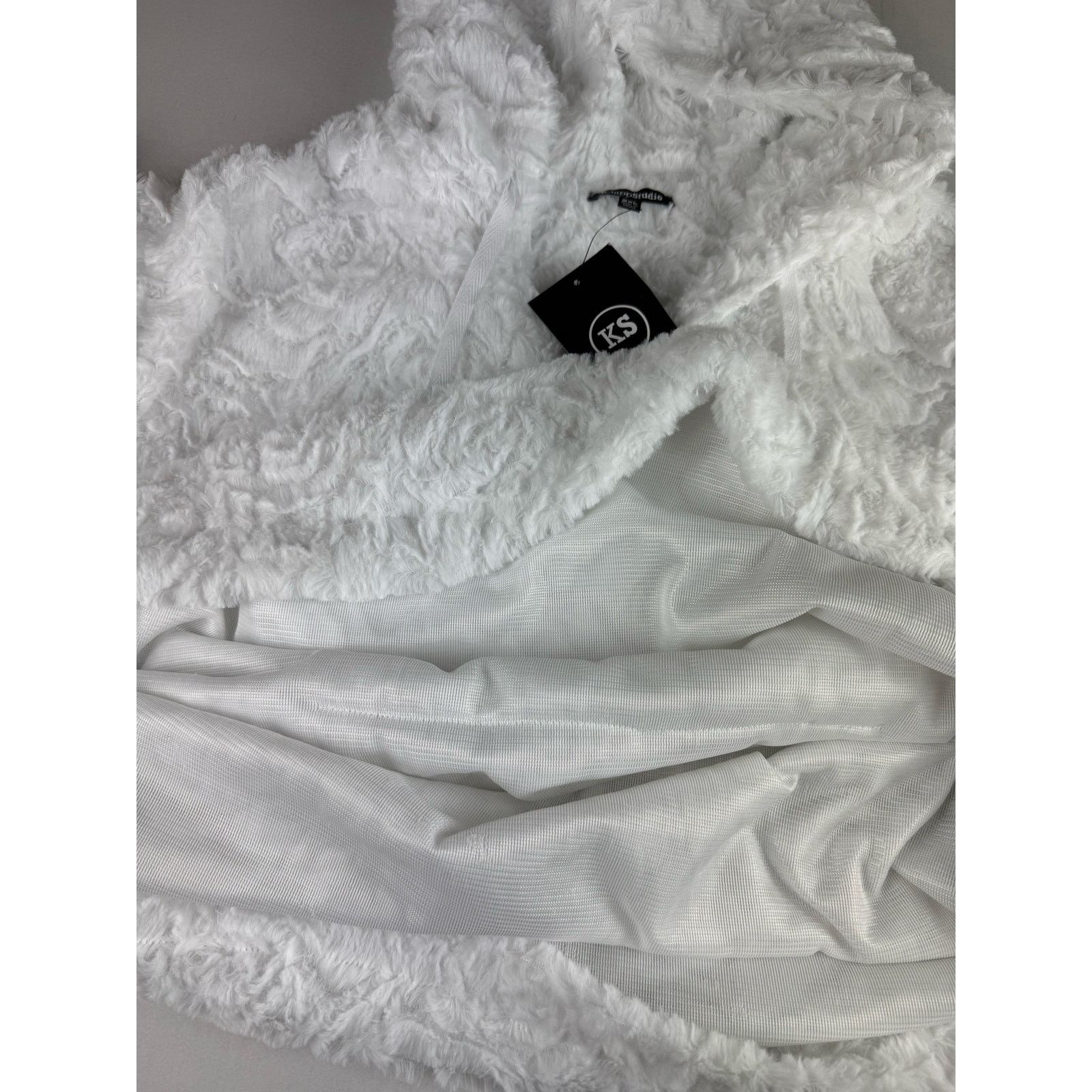 Other Knapp Studio White Sweater - Women's Size 2XL - NWT Size XXL / US 16-18 / IT 52-54 - 3 Thumbnail