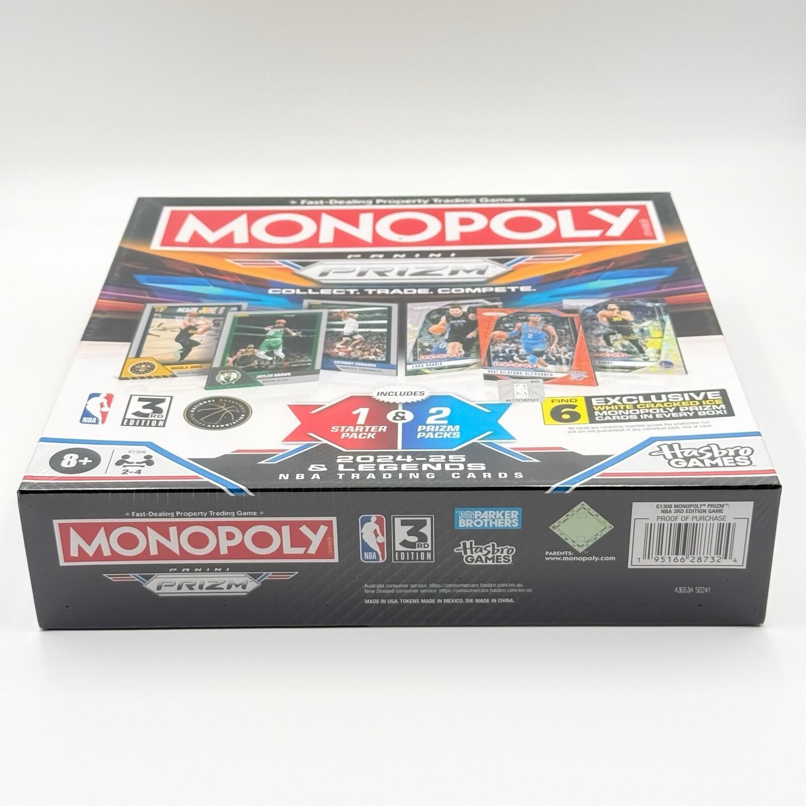 Alec Monopoly 24-25 Panini Prizm Monopoly NBA Basketball Trading Card Game Size ONE SIZE - 4 Thumbnail