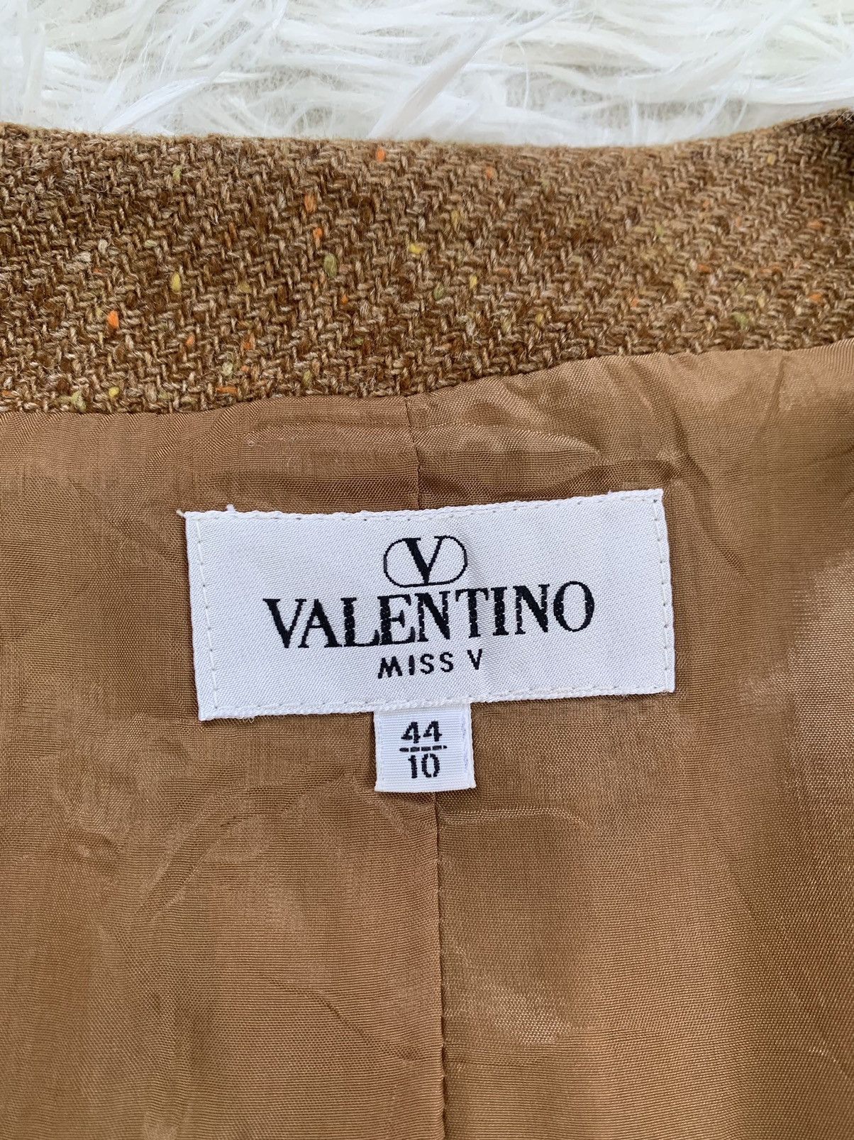 Valentino Valentino Miss V Wool Jacket Made in Italy Size S / US 4 / IT 40 - 9 Thumbnail
