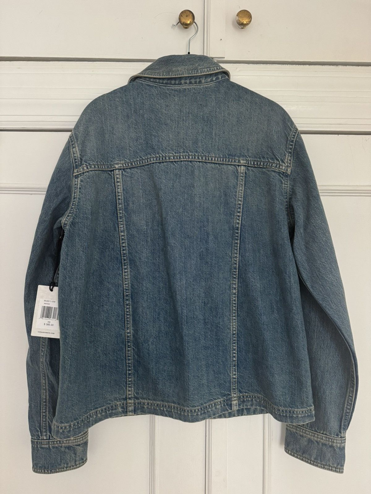 Corridor Corridor - Made in Italy Organic Cotton Denim Jacket XS NWT Size US XS / EU 42 / 0 - 7 Thumbnail