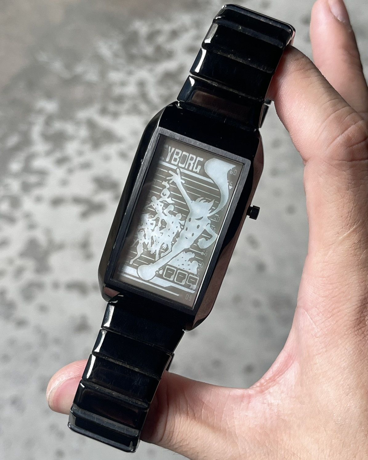 Japanese Brand × Vintage 𝐓𝐎𝐊𝐘𝐎 𝐅𝐋𝐀𝐒𝐇 𝐏𝐈𝐌𝐏 𝐱 𝐂𝐘𝐁𝐎𝐑𝐆 𝟎𝟎𝟗 𝐃𝐢𝐠𝐢𝐭𝐚𝐥 𝐕𝐢𝐧𝐭𝐚𝐠𝐞 𝐖𝐚𝐭𝐜𝐡 Size 32 - 2 Thumbnail