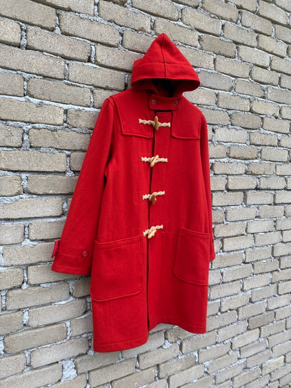Schott Schott Duffle Coat Wool Red Colour Size US S / EU 44-46 / 1 - 3 Thumbnail
