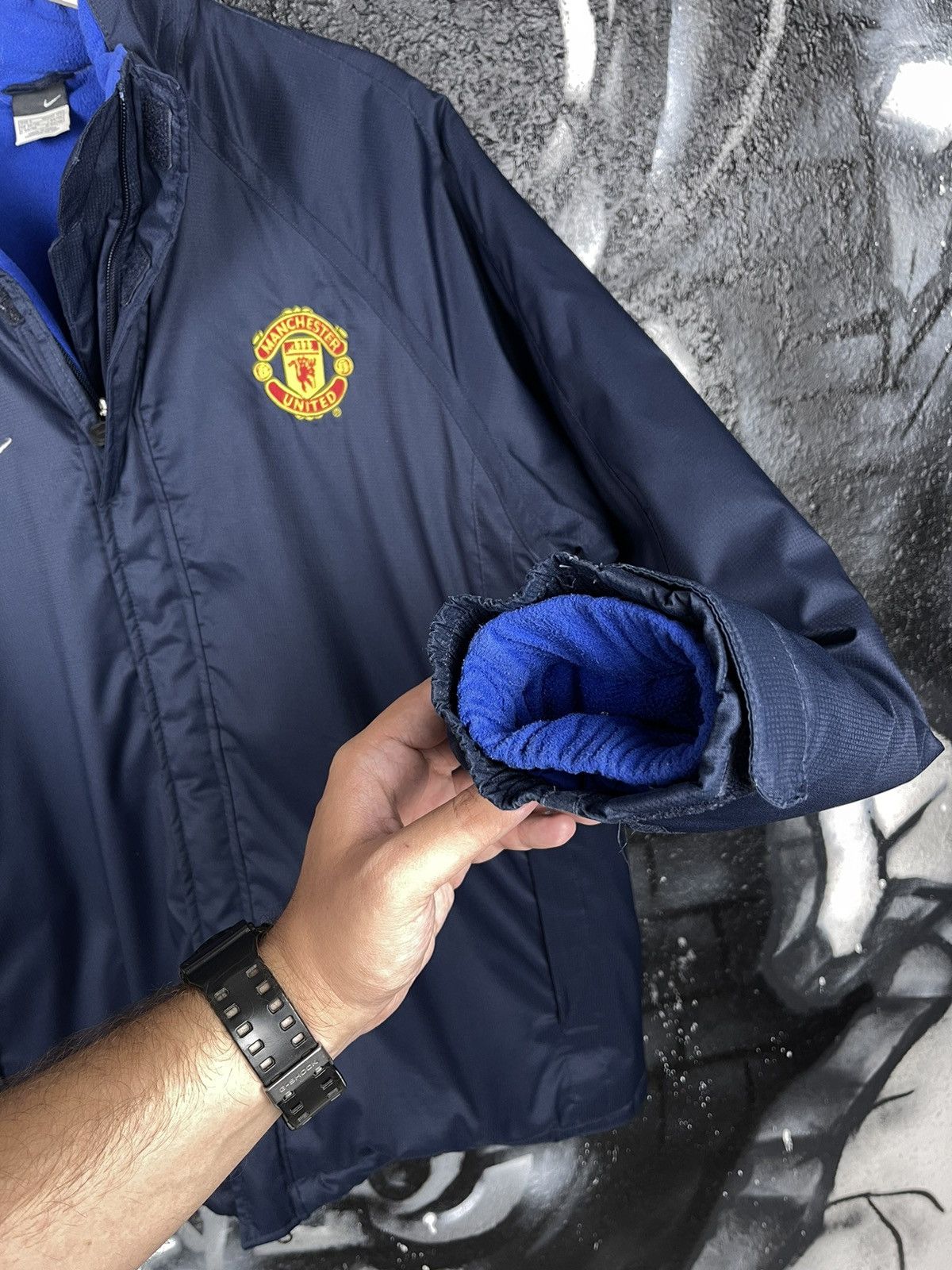 Nike × Vintage Nike Manchester United Vintage Jacket Size S Size US S / EU 44-46 / 1 - 10 Thumbnail