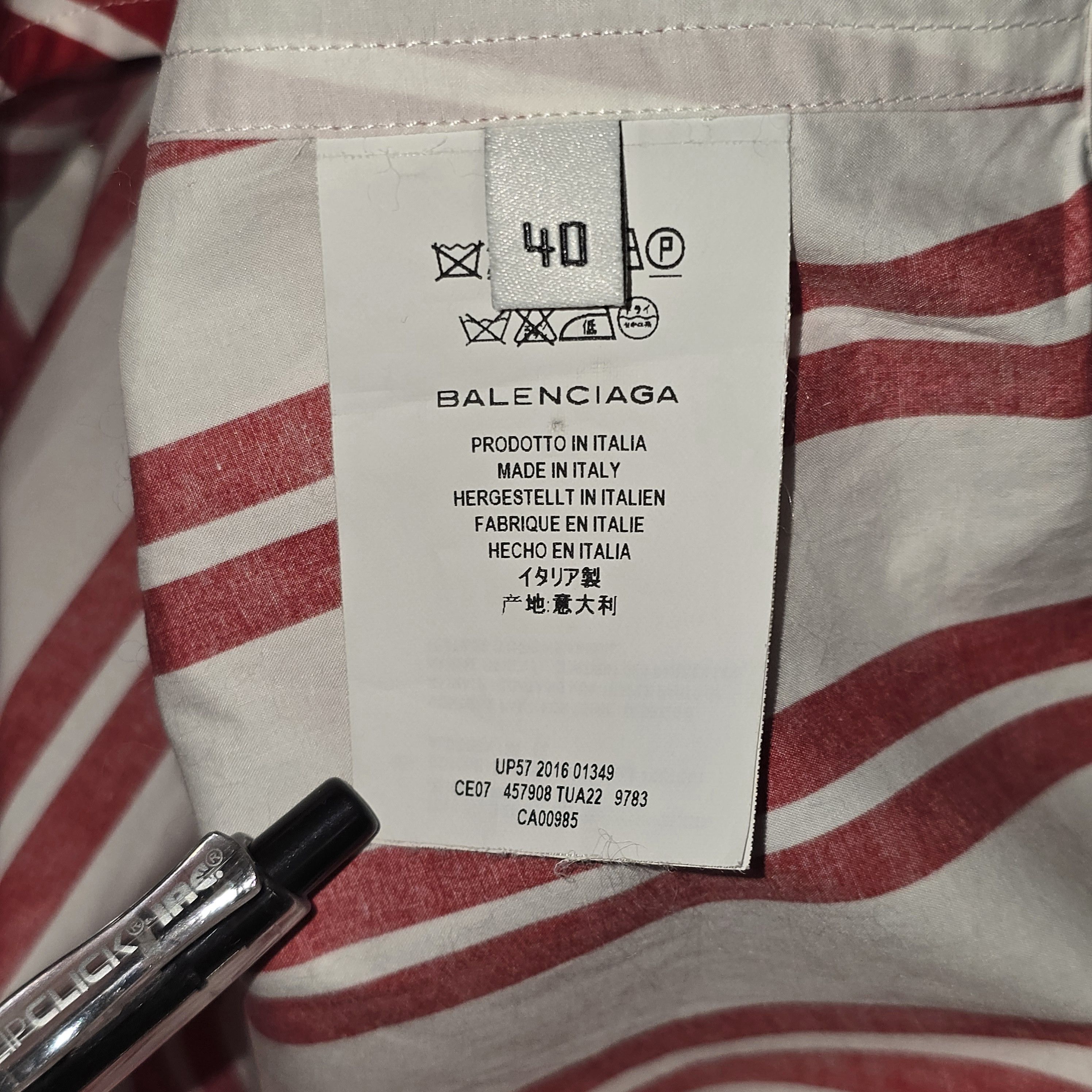 Balenciaga Open sleeve shirt Size S / US 4 / IT 40 - 9 Thumbnail