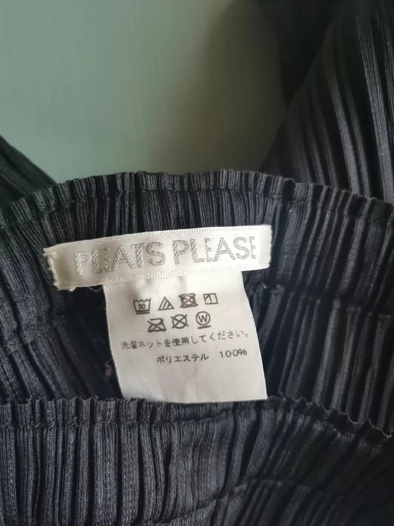 Issey Miyake issey miyake size:5 Black pleated pants Size 42" / US 20 - 2 Thumbnail