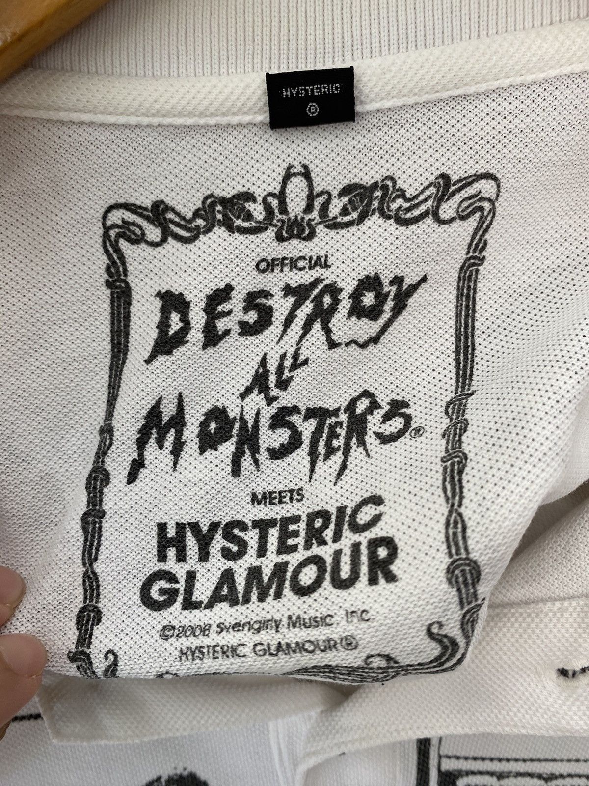 Hysteric Glamour 2008 Hysteric X Destroy all monster Size US M / EU 48-50 / 2 - 10 Thumbnail