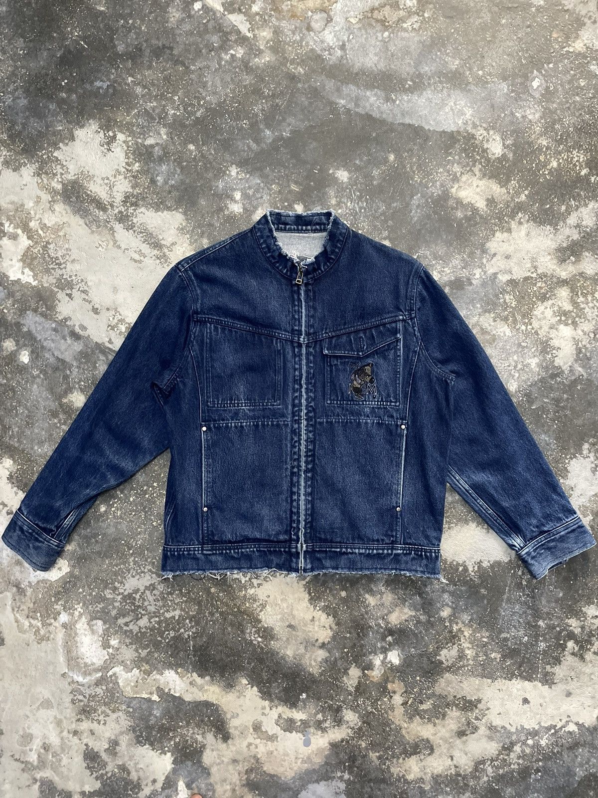 MCM MCM Golf Denim Jacket Size US L / EU 52-54 / 3 - 1 Thumbnail