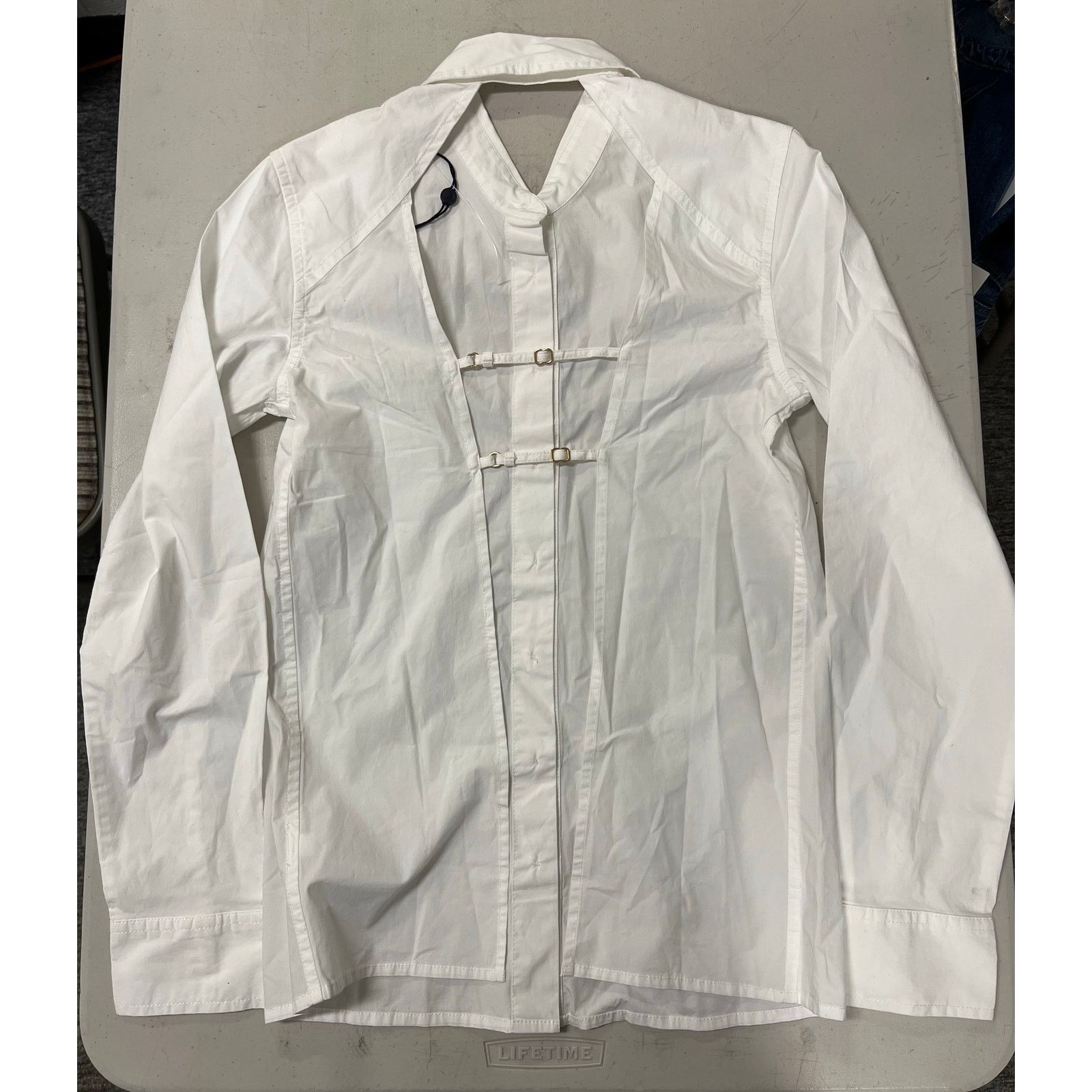 Cult Gaia GAP X CULT GAIA BCKLS PERF SHIRT / S / NWT Size S / US 4 / IT 40 - 4 Thumbnail