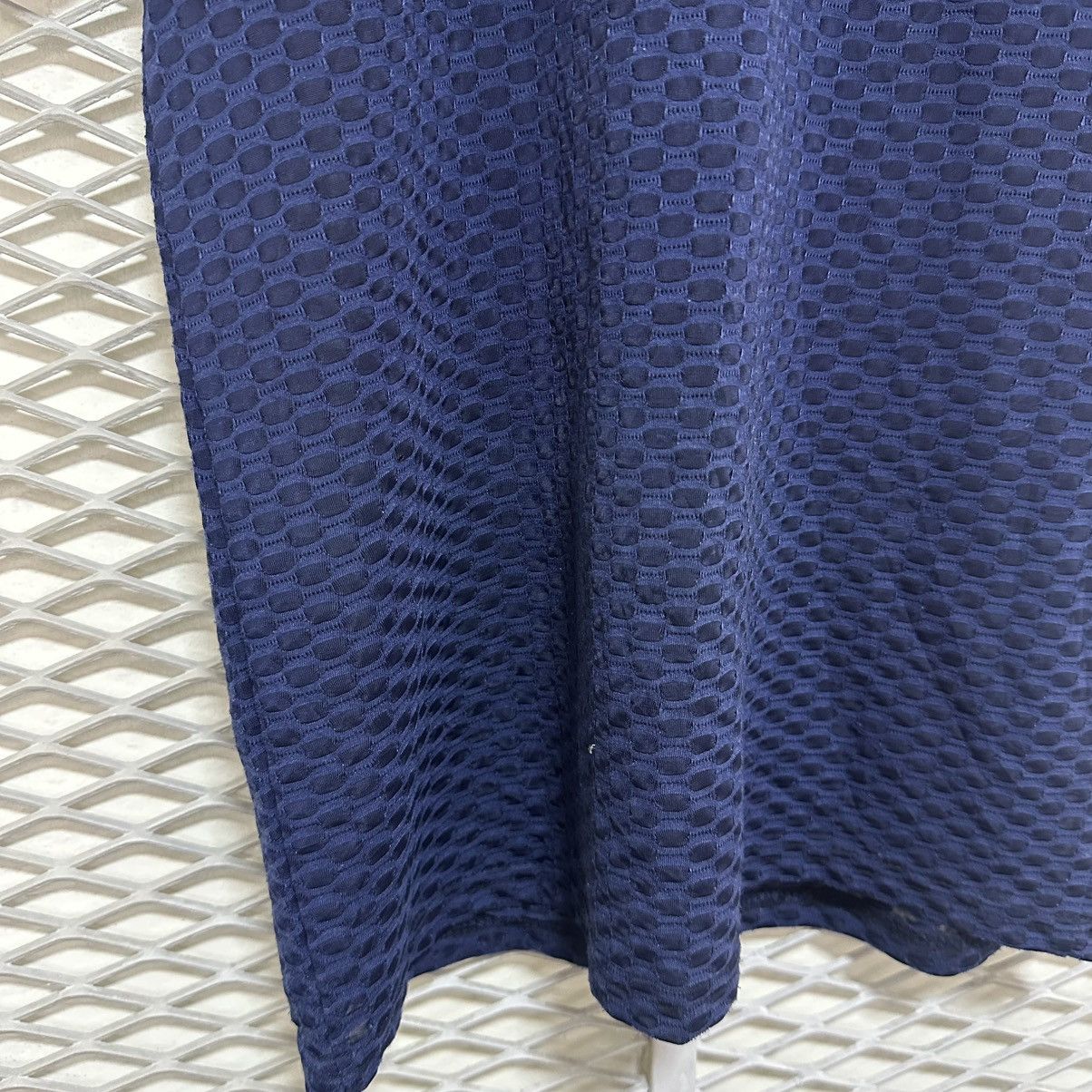 Issey Miyake RINGER TEE MESH PATTERN WITH ISSEY MIYAKE STYLE Size US M / EU 48-50 / 2 - 4 Thumbnail