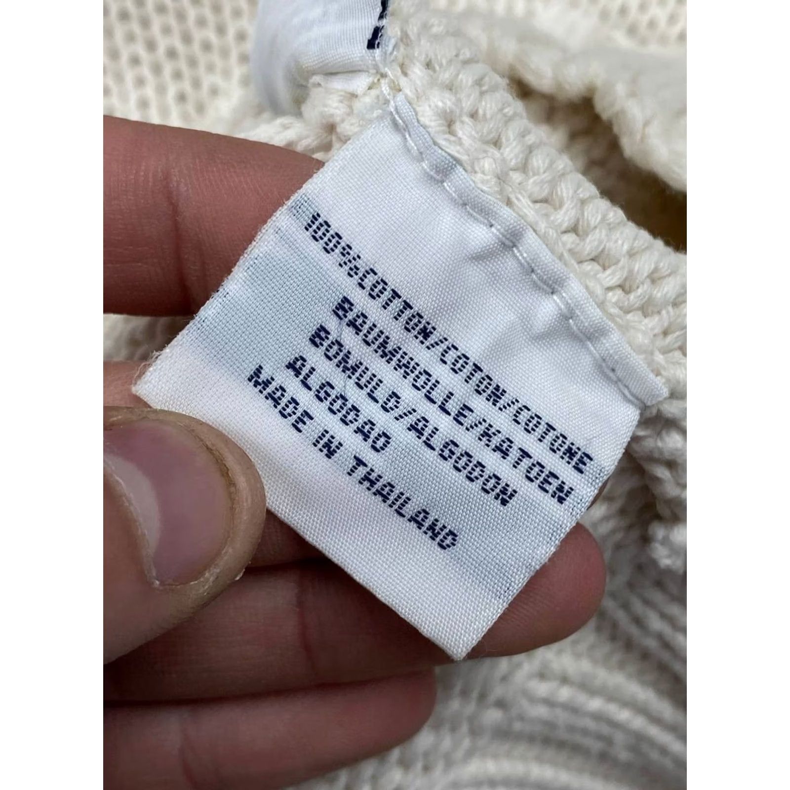 Polo Ralph Lauren VINTAGE Polo Ralph Lauren Knit Sweater Flag USA 90s Women Size S White Size S / US 4 / IT 40 - 5 Thumbnail