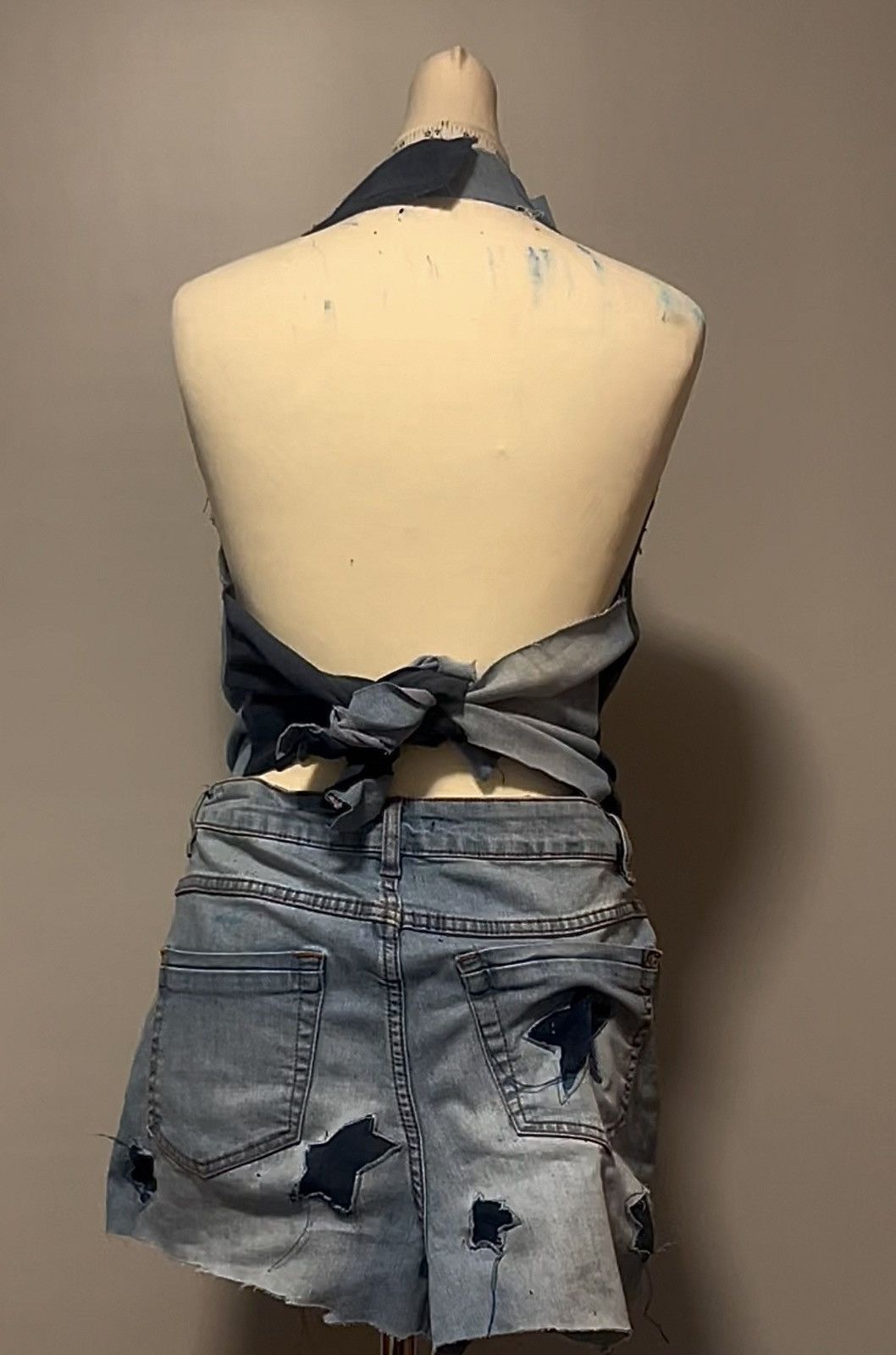Other denim vest with matching mini skirt Size M / US 6-8 / IT 42-44 - 5 Thumbnail