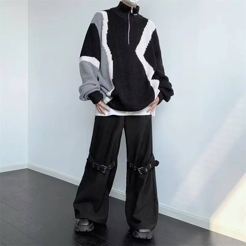 half zip sweater herren vintage